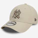New era Casquette 9FORTY Adjustable New York Yankees Team Outline Crème - NEW ERA