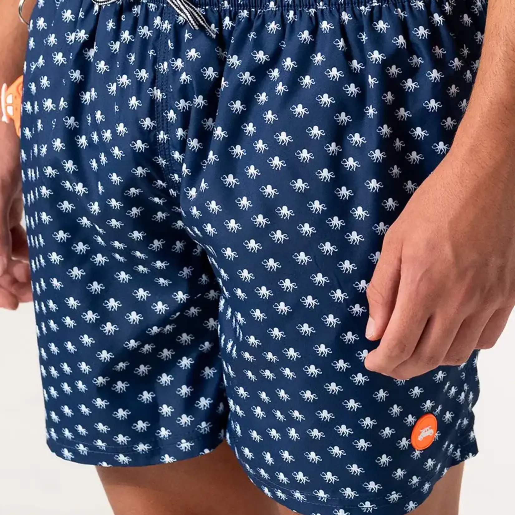 The Surfcar POULPES BLEU  - Maillot - THE SURFCAR