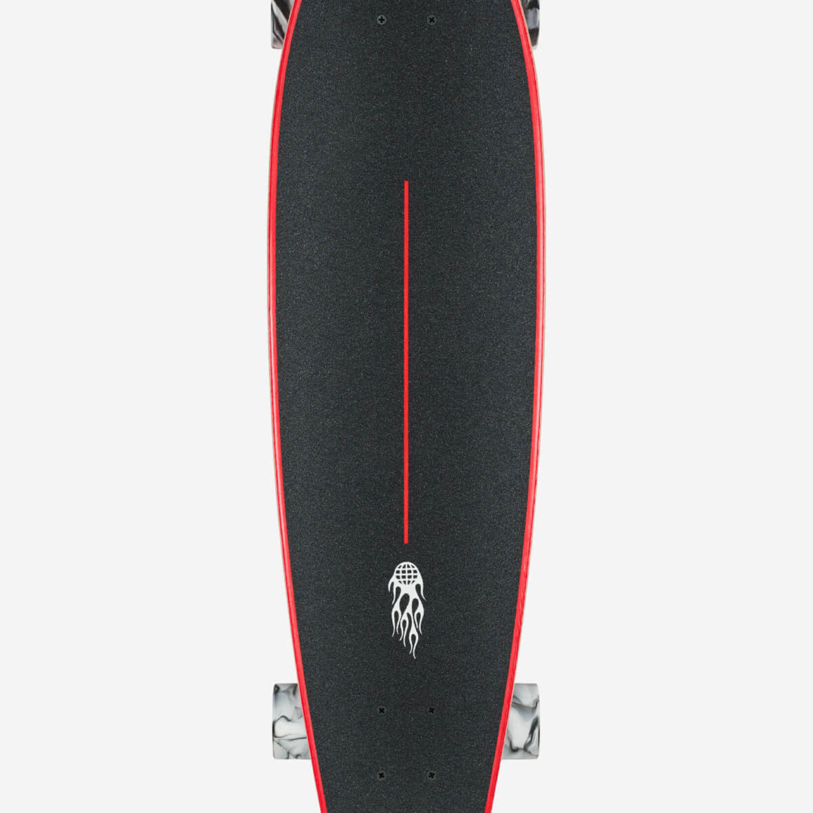 Globe All-Time 35" Flammes rouges - Longboard - GLOBE