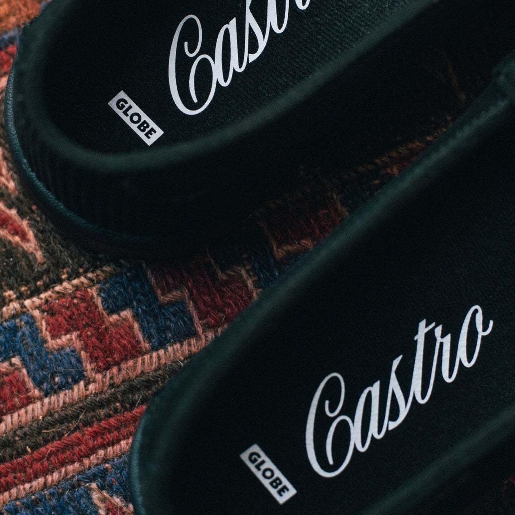 Globe CASTRO - BLACK SUEDE - Chaussure - GLOBE