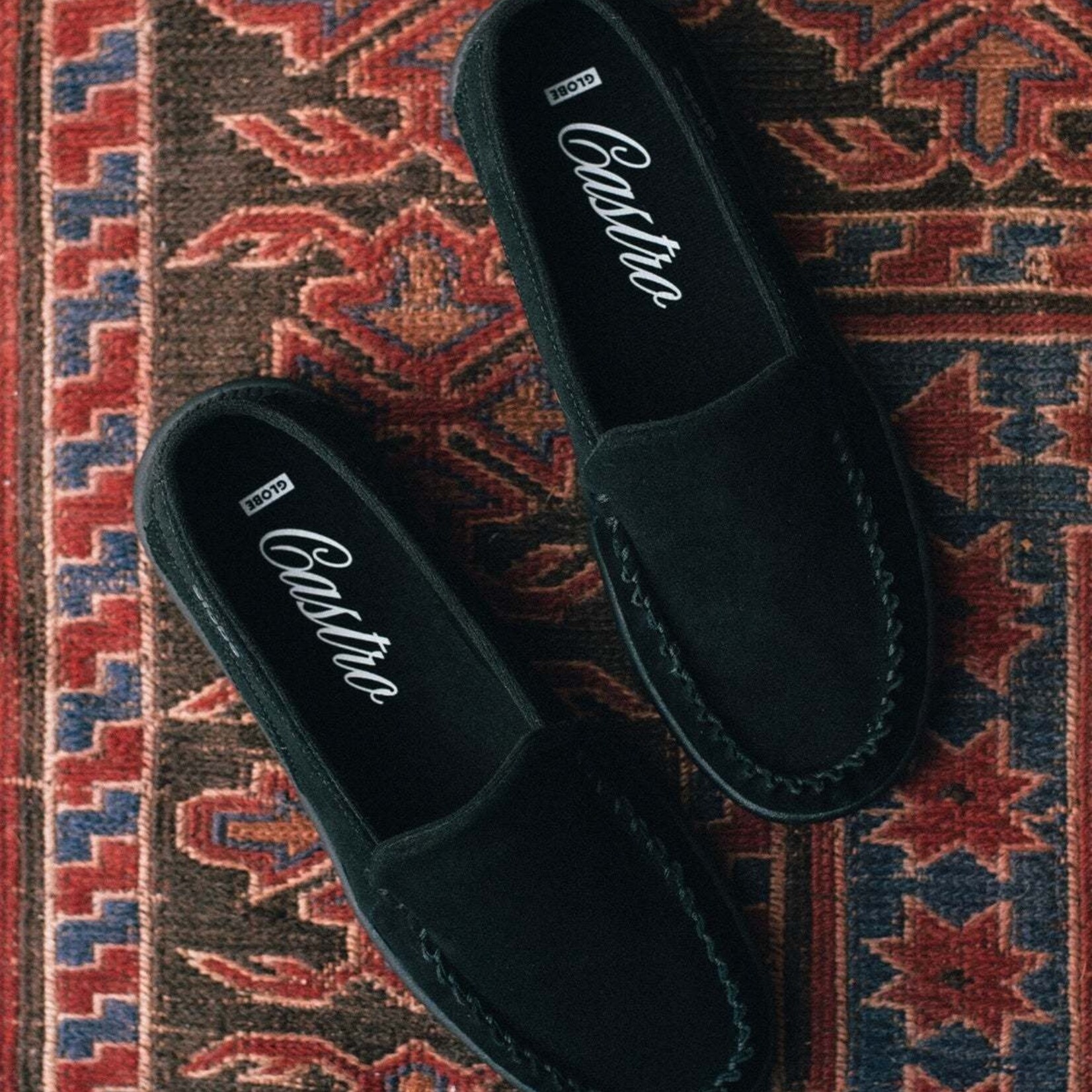 Globe CASTRO - BLACK SUEDE - Chaussure - GLOBE