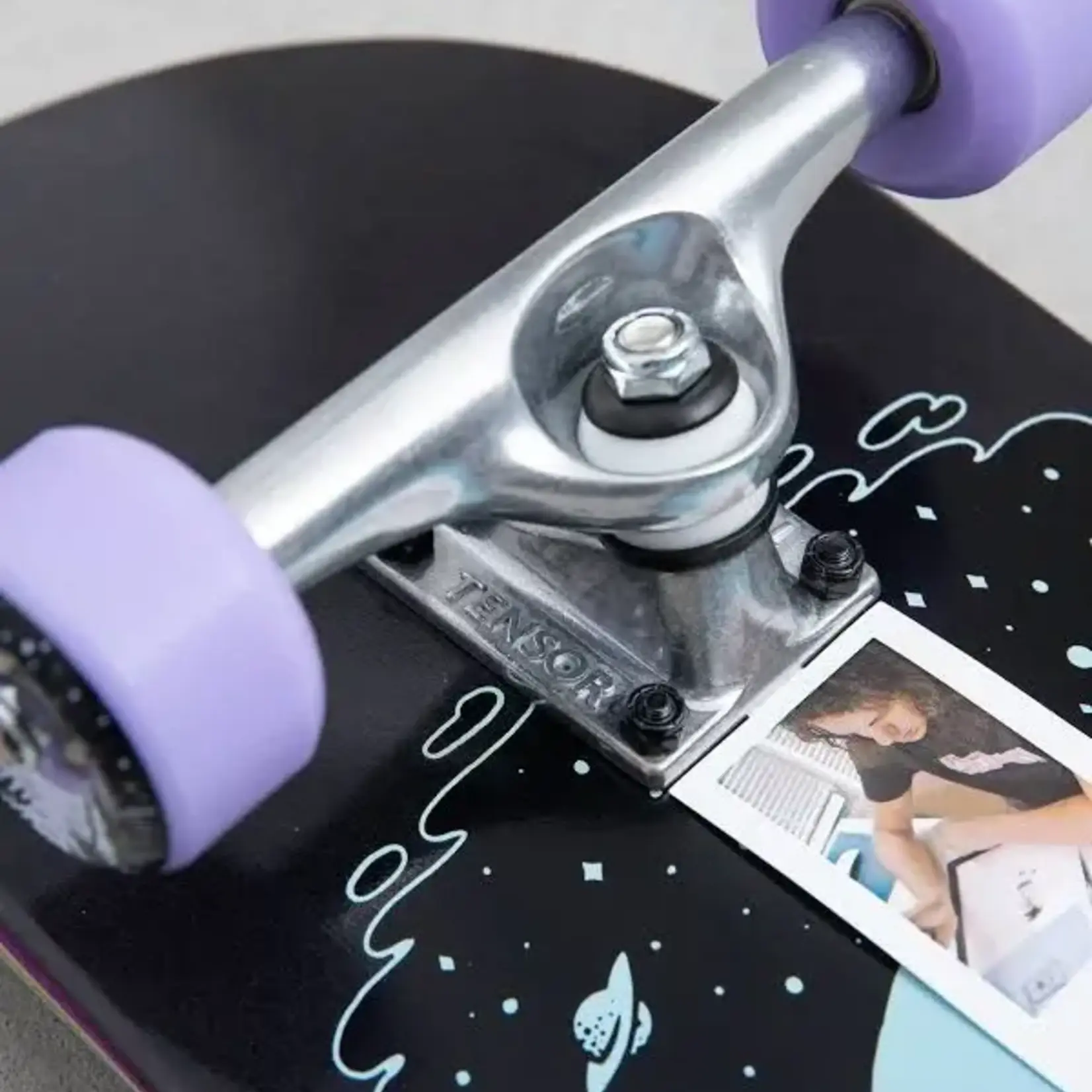 Globe G2 REFLECTION 8.5 DECK - BLACK/PURPLE - Skateboard - GLOBE