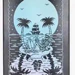 Globe G2 REFLECTION 8.5 DECK - BLACK/PURPLE - Skateboard - GLOBE