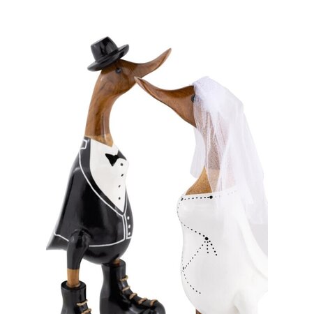 So True by Troubadour Bruid en Bruidegom Duck, set van 2