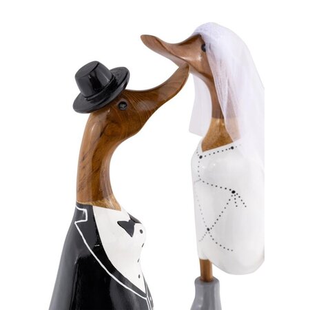 So True by Troubadour Bruid en Bruidegom Duck, set van 2