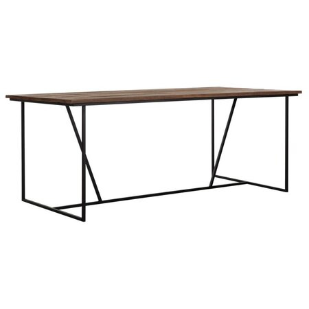 Eettafel Flow langwerpig naturel