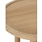 Salontafel Forte rond naturel small