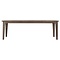 Eettafel Forte bruin 225 cm