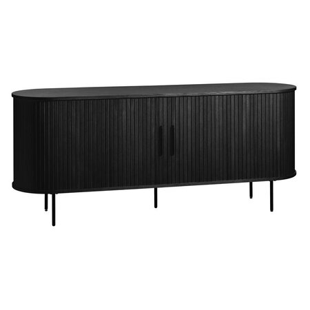 Dressoir Barber zwart 180 cm