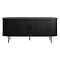 Dressoir Barber zwart 180 cm