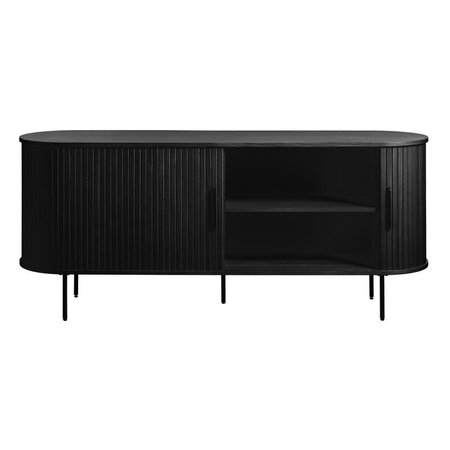 Dressoir Barber zwart 180 cm