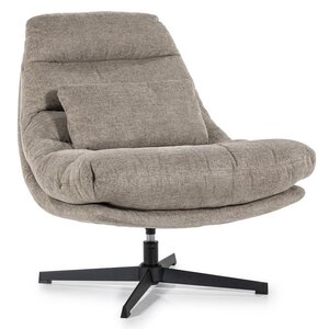 Eleonora draaifauteuil Cooper bruin