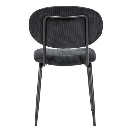 Eetkamerstoel Coco zwart