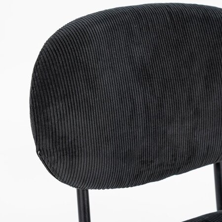 Eetkamerstoel Coco zwart
