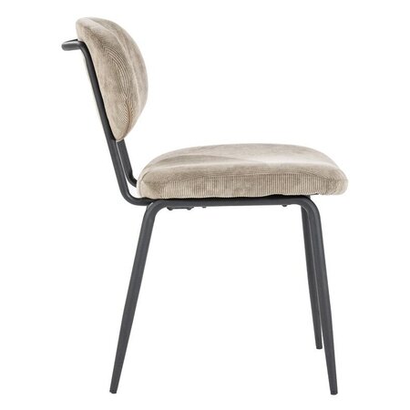 Eetkamerstoel Coco taupe