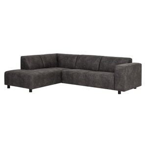 Loungebank Lilian antraciet