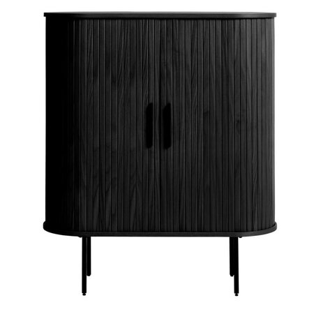 Bergkast Barber zwart