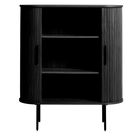 Bergkast Barber zwart