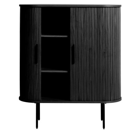 Bergkast Barber zwart