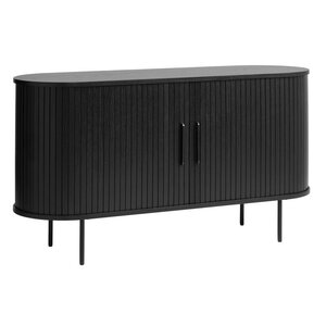 Dressoir Barber zwart 140 cm