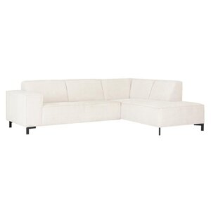 Loungebank Romy boucle wit