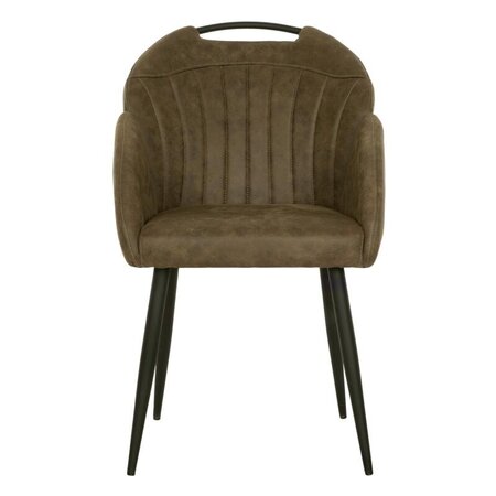 Eetkamerstoel Bobby olijf