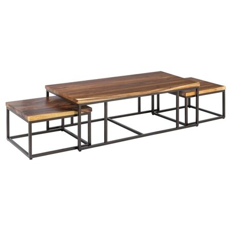 DTP Home DTP Home salontafel Flare, set van 3