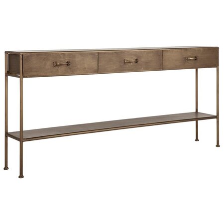 PTMD Collection Sidetable Hampton large gold
