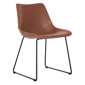Eetkamerstoel Cliff cognac
