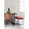 So True by Troubadour Eetkamerbank Mirage velvet wijnrood