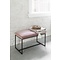 So True by Troubadour Eetkamerbank Mirage velvet roze