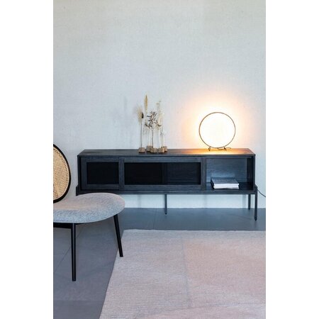 Zuiver Zuiver TV-meubel Hardy black oak