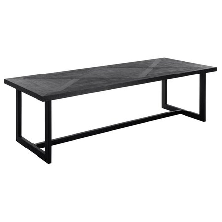 So True by Troubadour Eettafel Parket zwart 250 cm