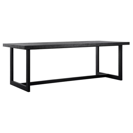 So True by Troubadour Eettafel Parket zwart 225 cm
