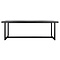 So True by Troubadour Eettafel Parket zwart 225 cm