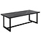 So True by Troubadour Eettafel Parket zwart 225 cm