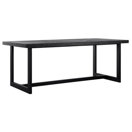 So True by Troubadour Eettafel Parket zwart 200 cm