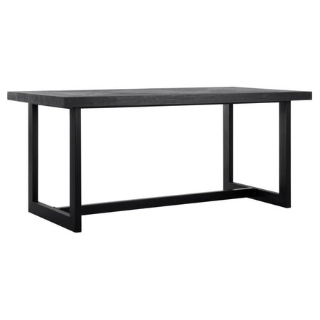 So True by Troubadour Eettafel Parket zwart 175 cm