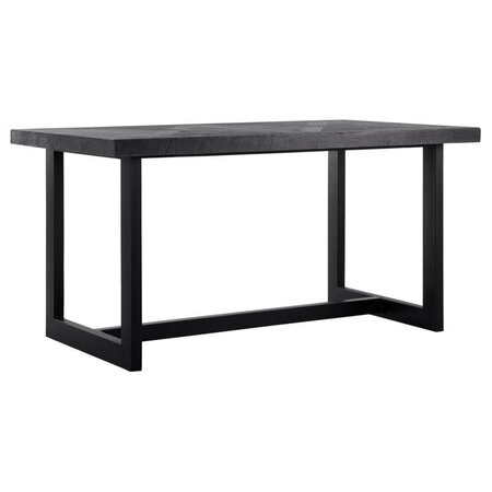 So True by Troubadour Eettafel Parket zwart 150 cm