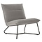 So True by Troubadour Fauteuil Lotus velvet lichtgrijs