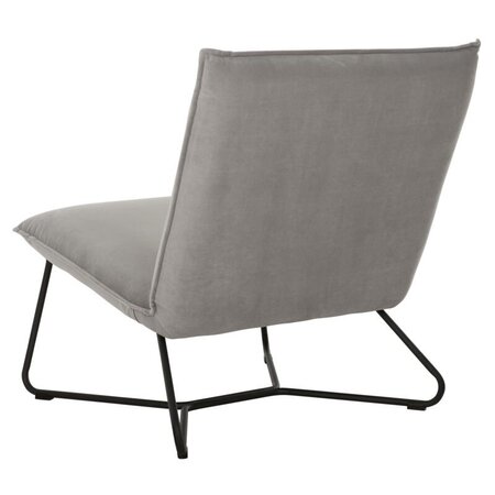 So True by Troubadour Fauteuil Lotus velvet lichtgrijs