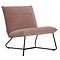 So True by Troubadour Fauteuil Lotus velvet roze