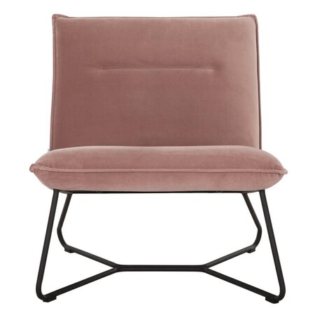 So True by Troubadour Fauteuil Lotus velvet roze