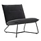 So True by Troubadour Fauteuil Lotus velvet donkergrijs