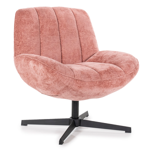 Draaifauteuil Dionne roze