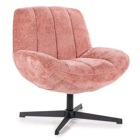 Draaifauteuil Dionne roze