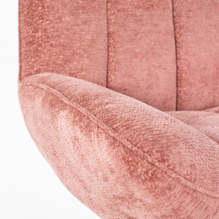 Draaifauteuil Dionne roze