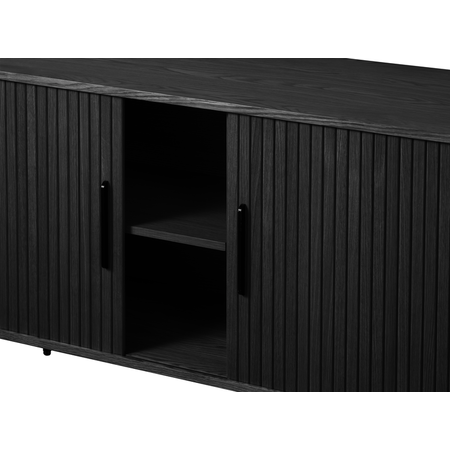 Dressoir Barber zwart 180 cm