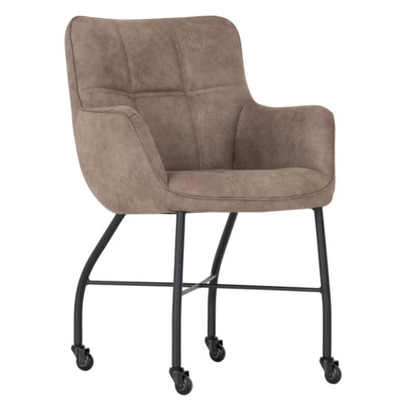Eetkamerstoel Max taupe