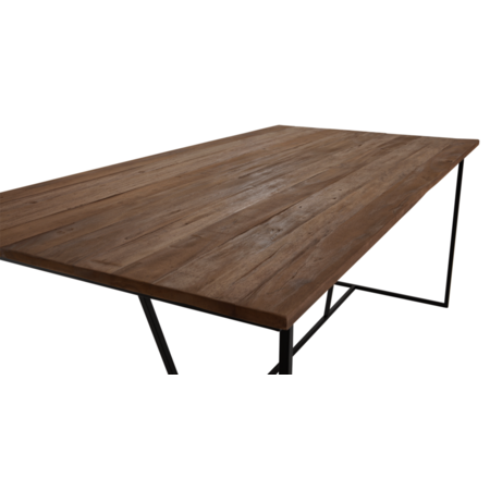 Eettafel Flow langwerpig naturel